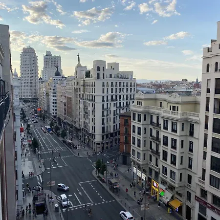 Apartamento Doble Exterior en la GRAN VIA #45 de Madrid 7-2-2